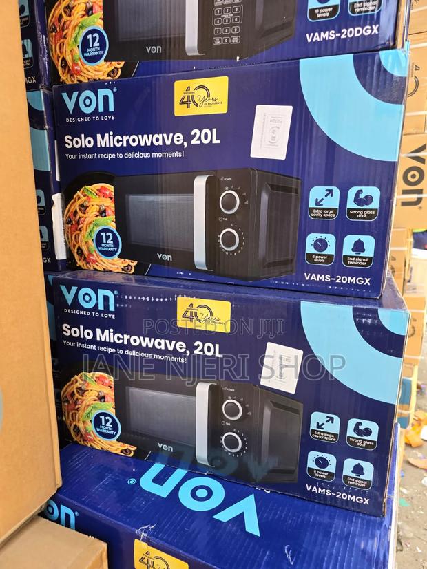 Von 20 Liters Manual Microwave