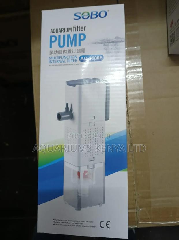 Sobo Aq-500f Is a Compact, Submersible Internal Filter - main view