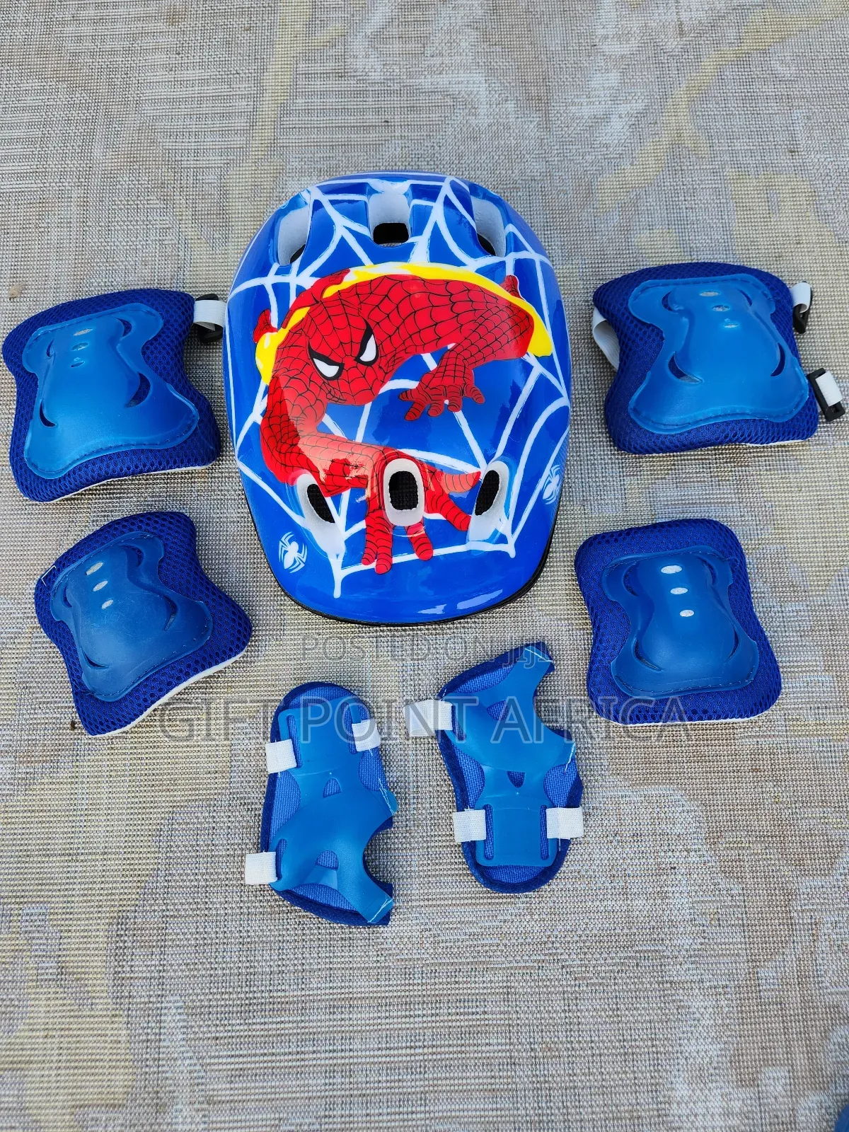 7 in 1 Blue Protective Gears for Kids( Helmet and Guards)