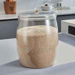 *Airtight Transparent Cereal / Candy Storage Container
