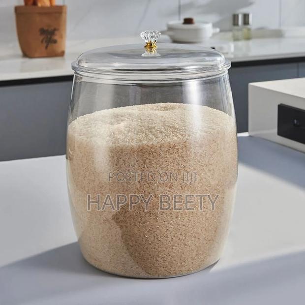 *Airtight Transparent Cereal / Candy Storage Container