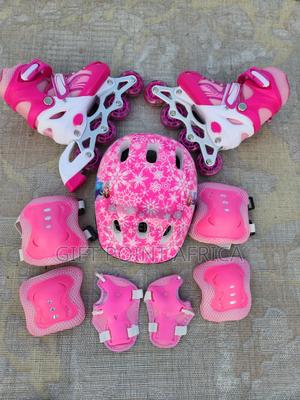 Size 31-42 Adjustable Complete Skating Shoes for Kids - thumbnail 2