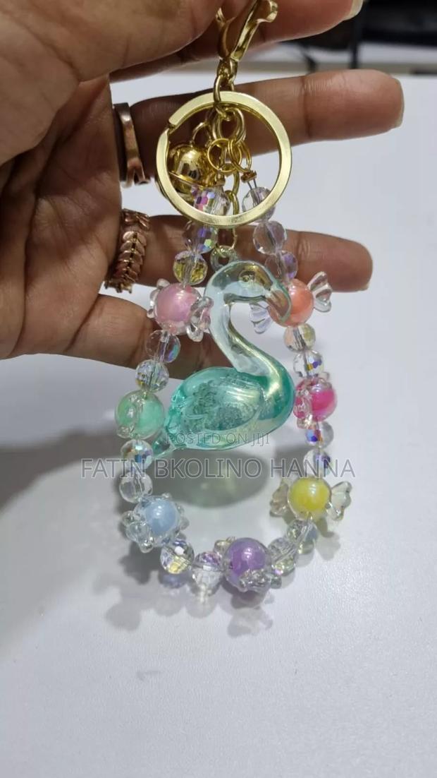 Mint Green Swan Keyholder - main view