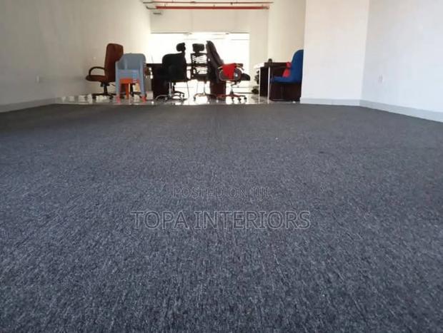 Easy to Clean Grey Office Delta Wall to Wall Floor Carpets
