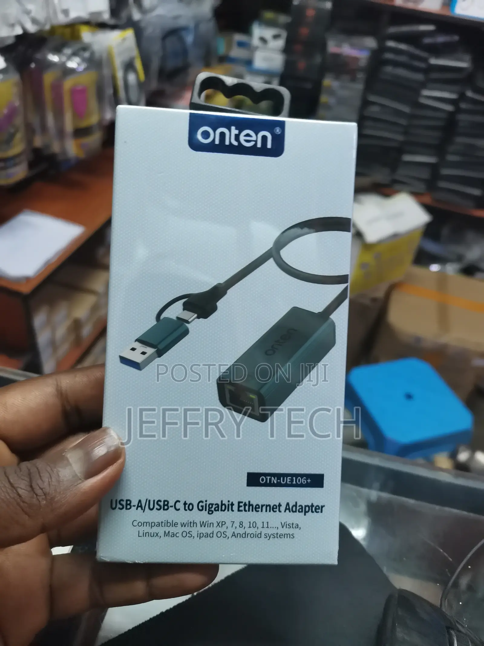 Usb 3.0 and Type-C to Gigabit Adapter