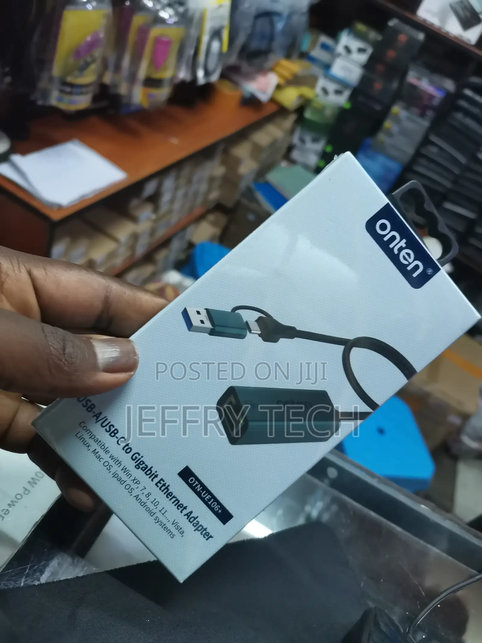 Usb 3.0 and Type-C to Gigabit Adapter