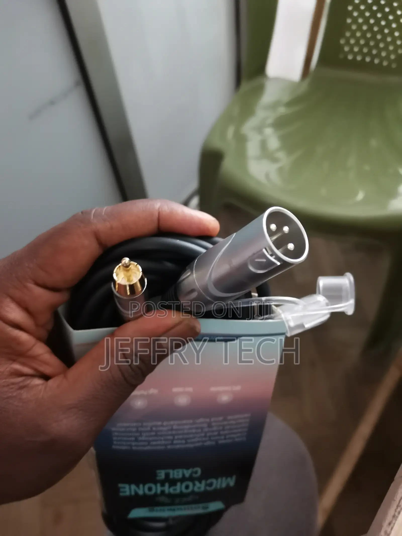 XLR Male - Rca Plug, Patch Cable