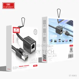 Ethernet Cable Cat8 Ethernet Extension Cable, 10gbps High Sp