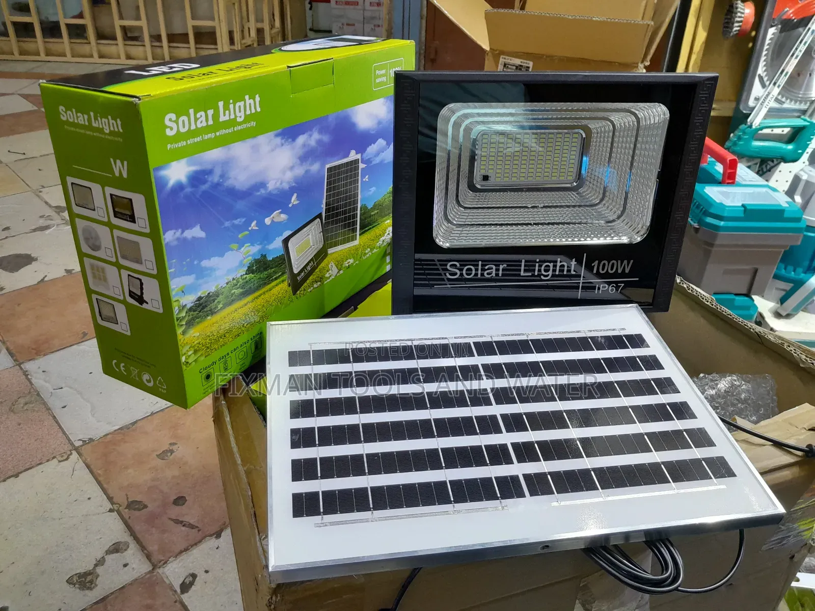 Super Bright Led Security Flood Lights 100 Watts + Remote