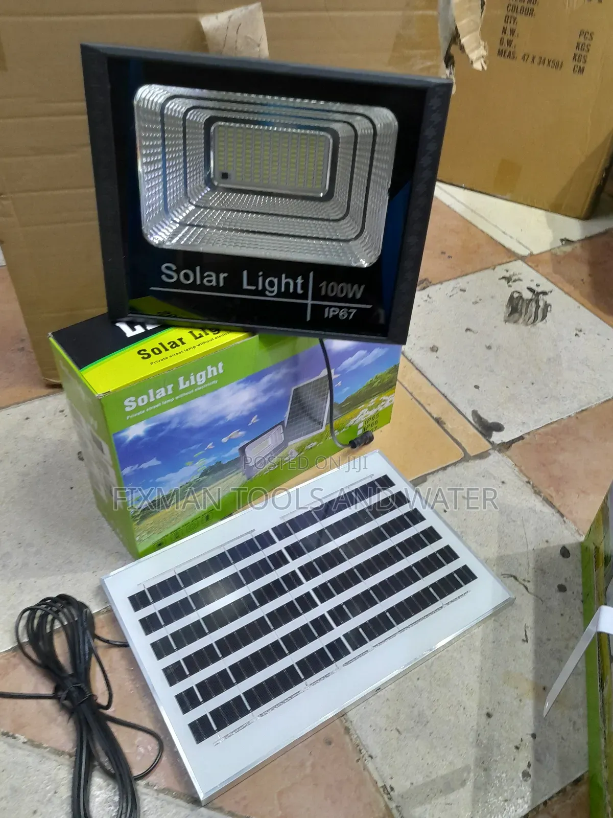 Super Bright Led Security Flood Lights 100 Watts + Remote