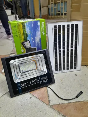 Bright Security Solar Flood Light 100 Watts