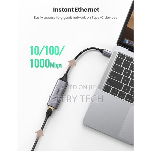 Ugreen Usb-C to Gigabit Ethernet Adapter Rj45,Mb - thumbnail 2