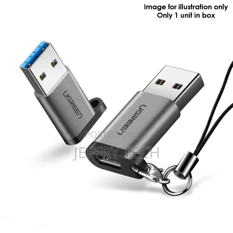 Ugreen Usb-C Female to Usb-a 3.0 Male Adapter, Support Charg