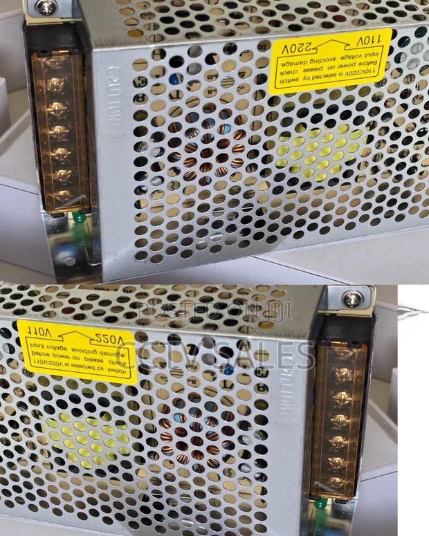 Reliable CCTV Open Flame 10amp Power Supply With Mains Fuse - main view