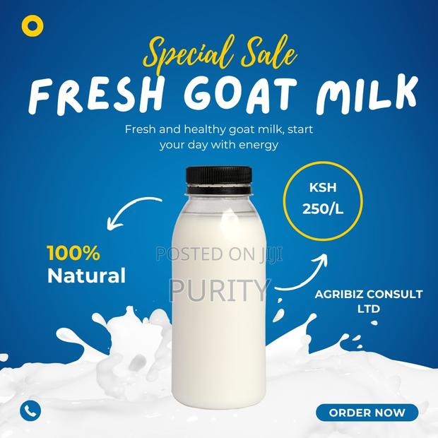 Fresh Goat Milk – Pure Nutritious!