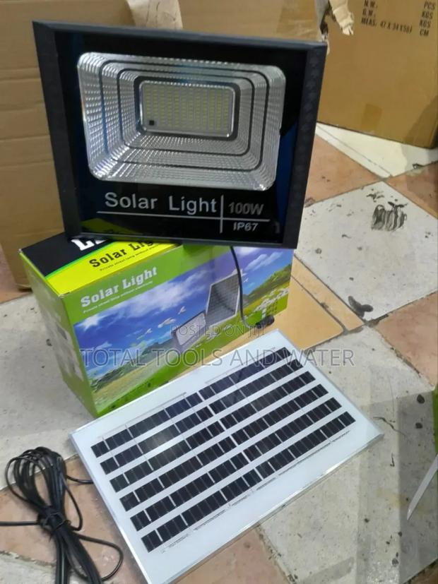 Long Range Solar Light Bulb 100w Solar Panel - main view