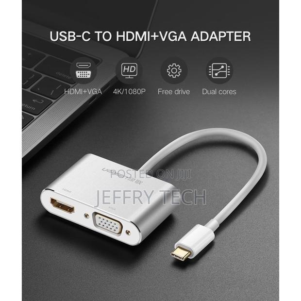 Ugreen Usb-C to Hdmi + Vga Converter - - thumbnail 2