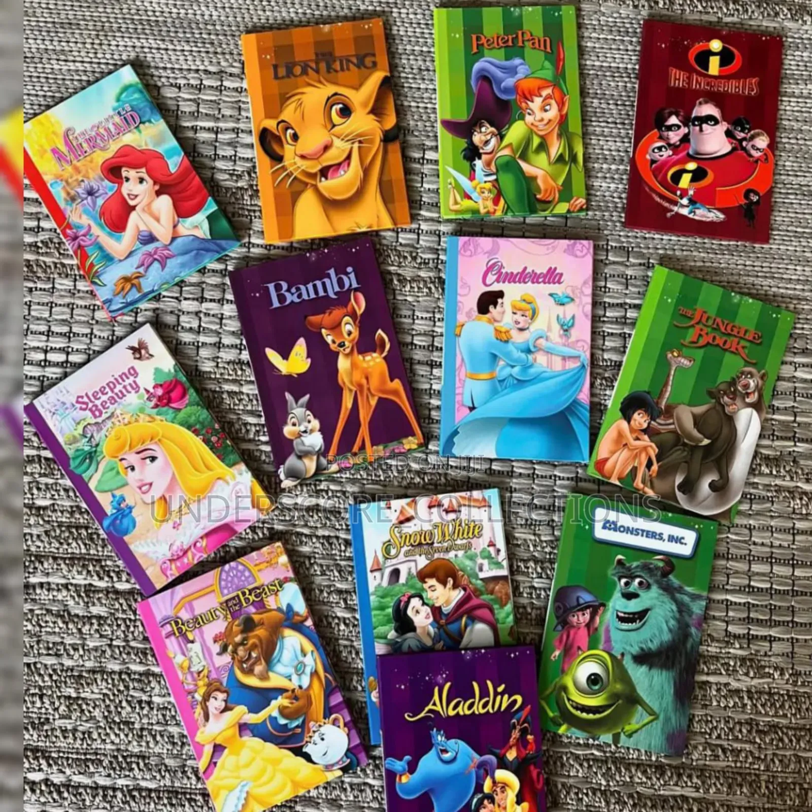 12 Disney Hardcover Story Book