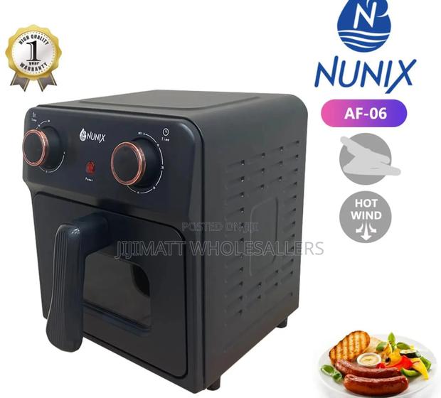 3.5 Litres Nunix Black Airfryer