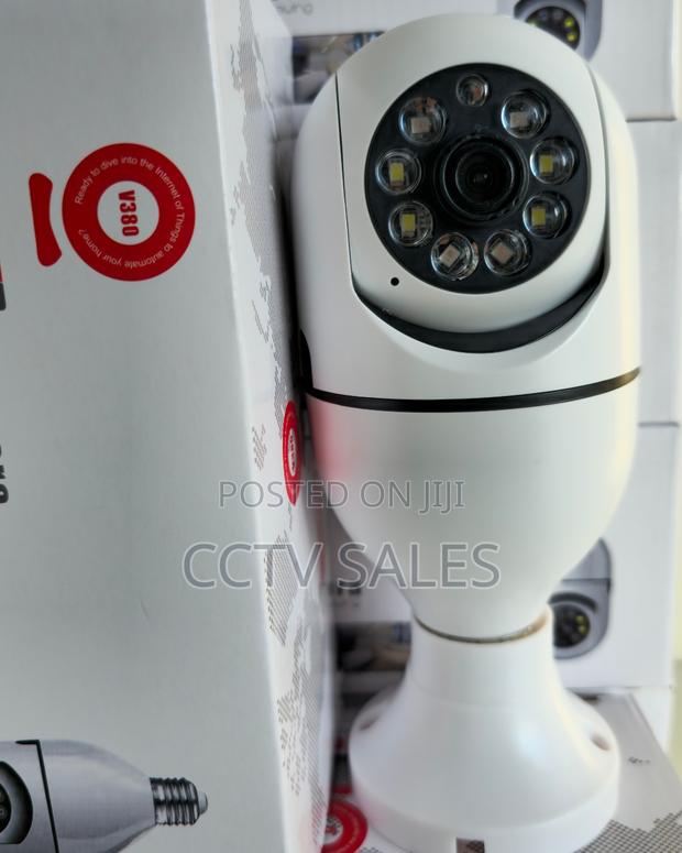 Smart Wireless Wifi Bulb Camera - Human Tracking - main view