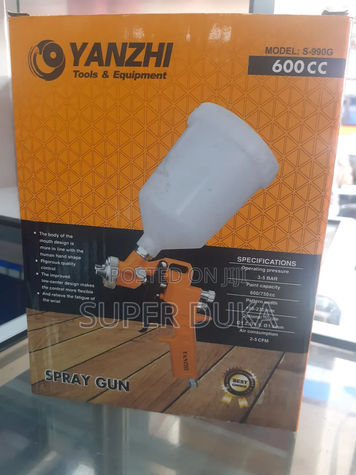 Yanzhi 600cc 5 Bar Sprayer.High Quality Spray Gun