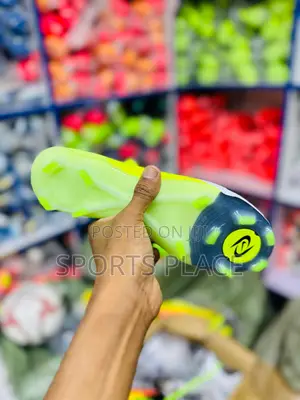 Nike Luna 2 Grey and Green Football Boots