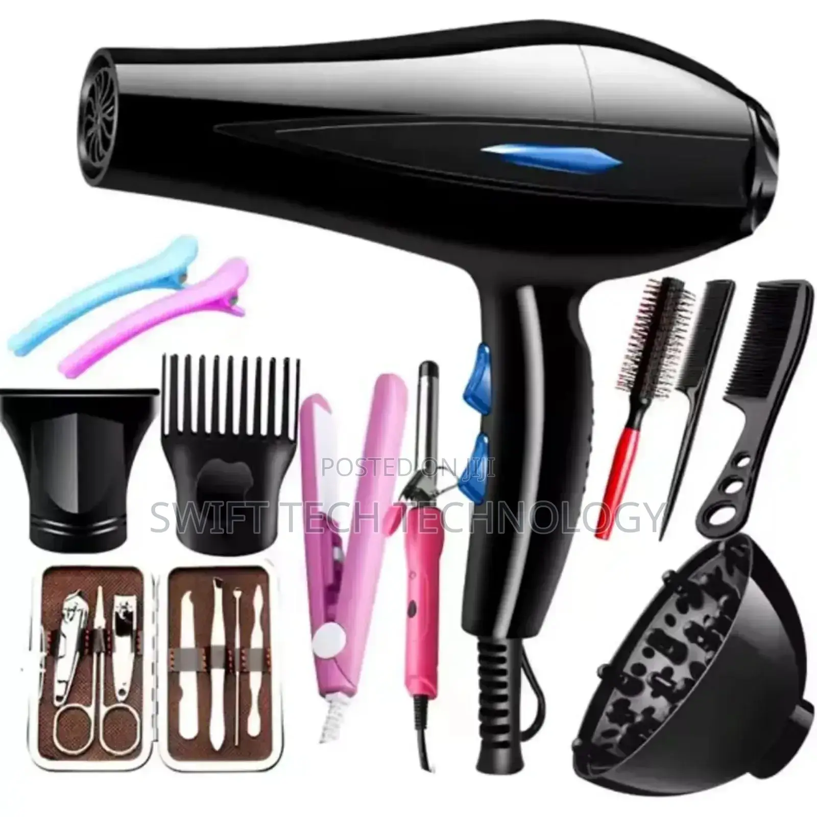 Blow Dryer 12pcs Profesional Dryer