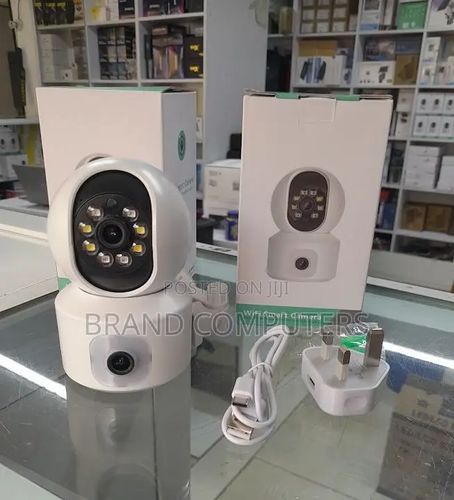 Icsee Dual Lens Nanny Baby Monitor Camera