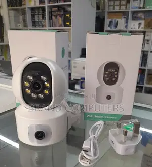 1080p Smart Wifi Camera Dual Lens Home Shop Camera