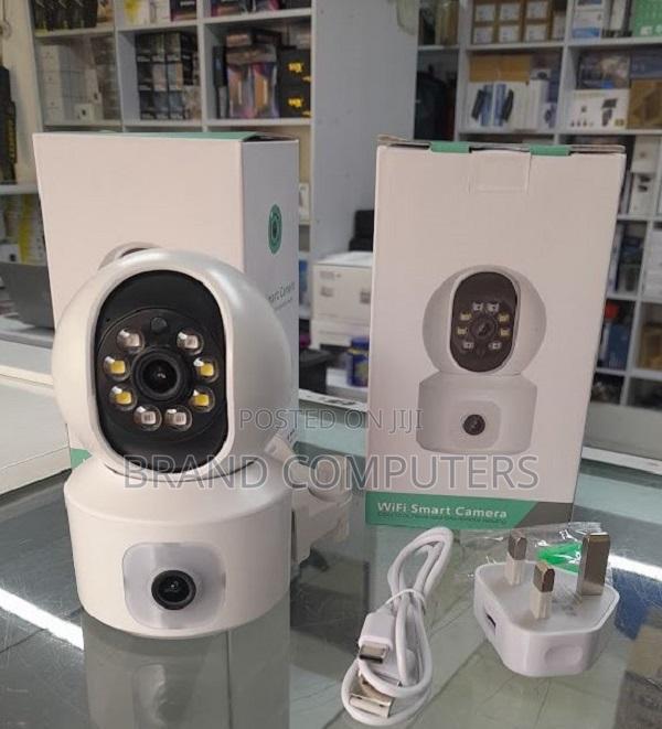 1080p Smart Wifi Camera Dual Lens Home Shop Camera