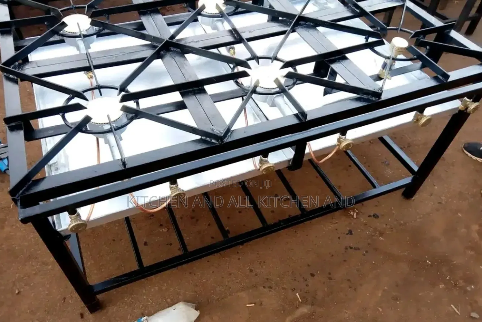 6 Burner Stainless Steel Nice Cooker