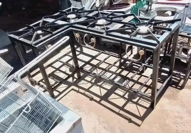 4 Burner Lshaped Mild Steel Burner