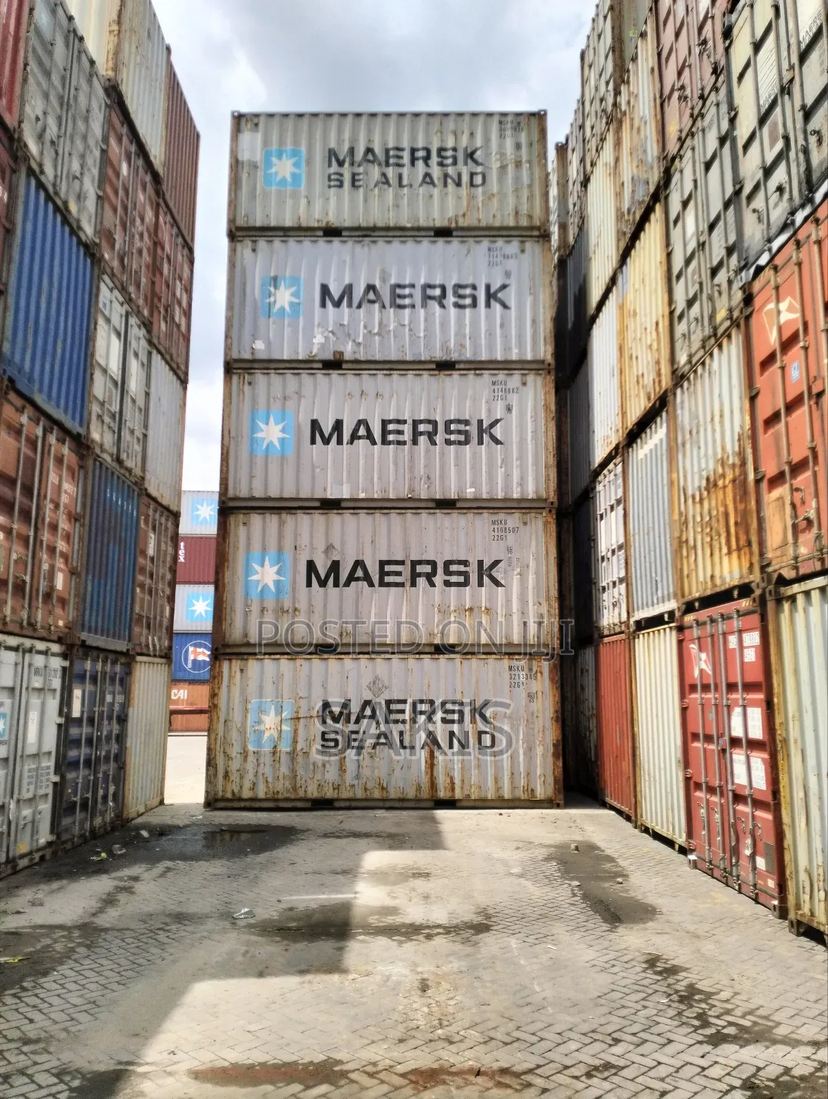 20ft Maesk Shipping Containers For Sale
