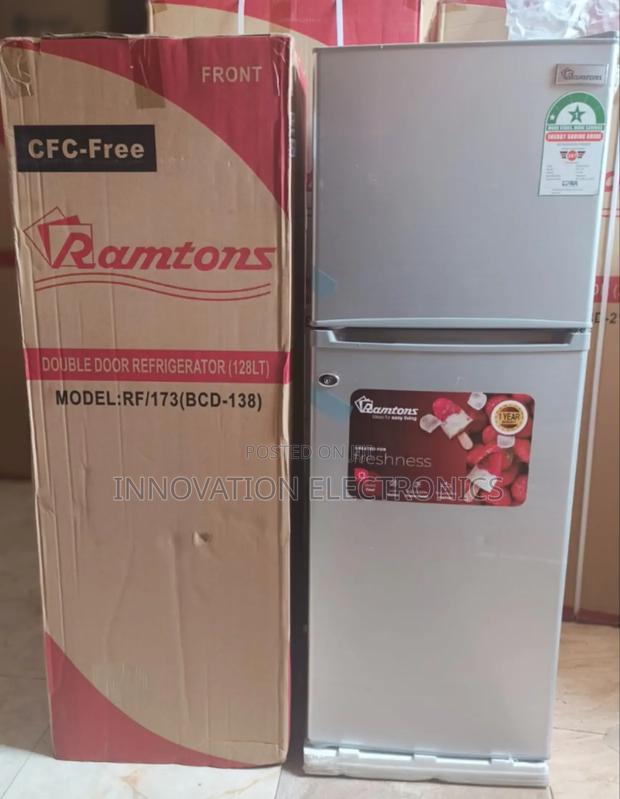 Ramtons Rf/173, 2 Door Direct Cool Fridge, 128 Litres