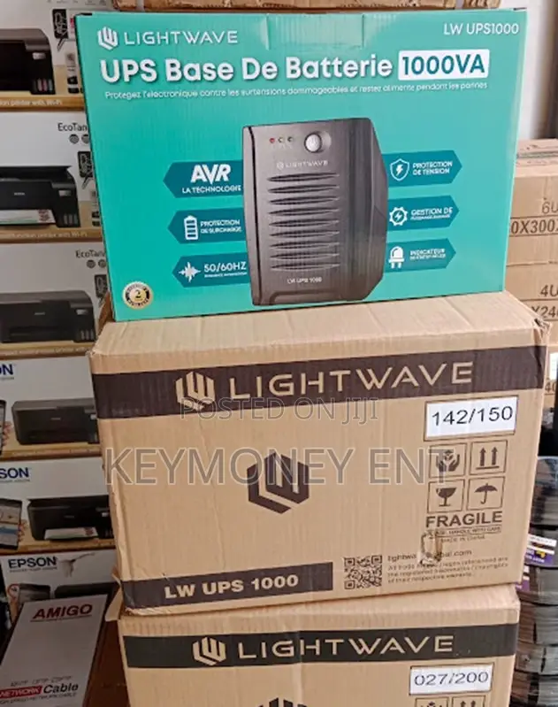Brand New Lightwave Back Up Ups 1000va 1kva^