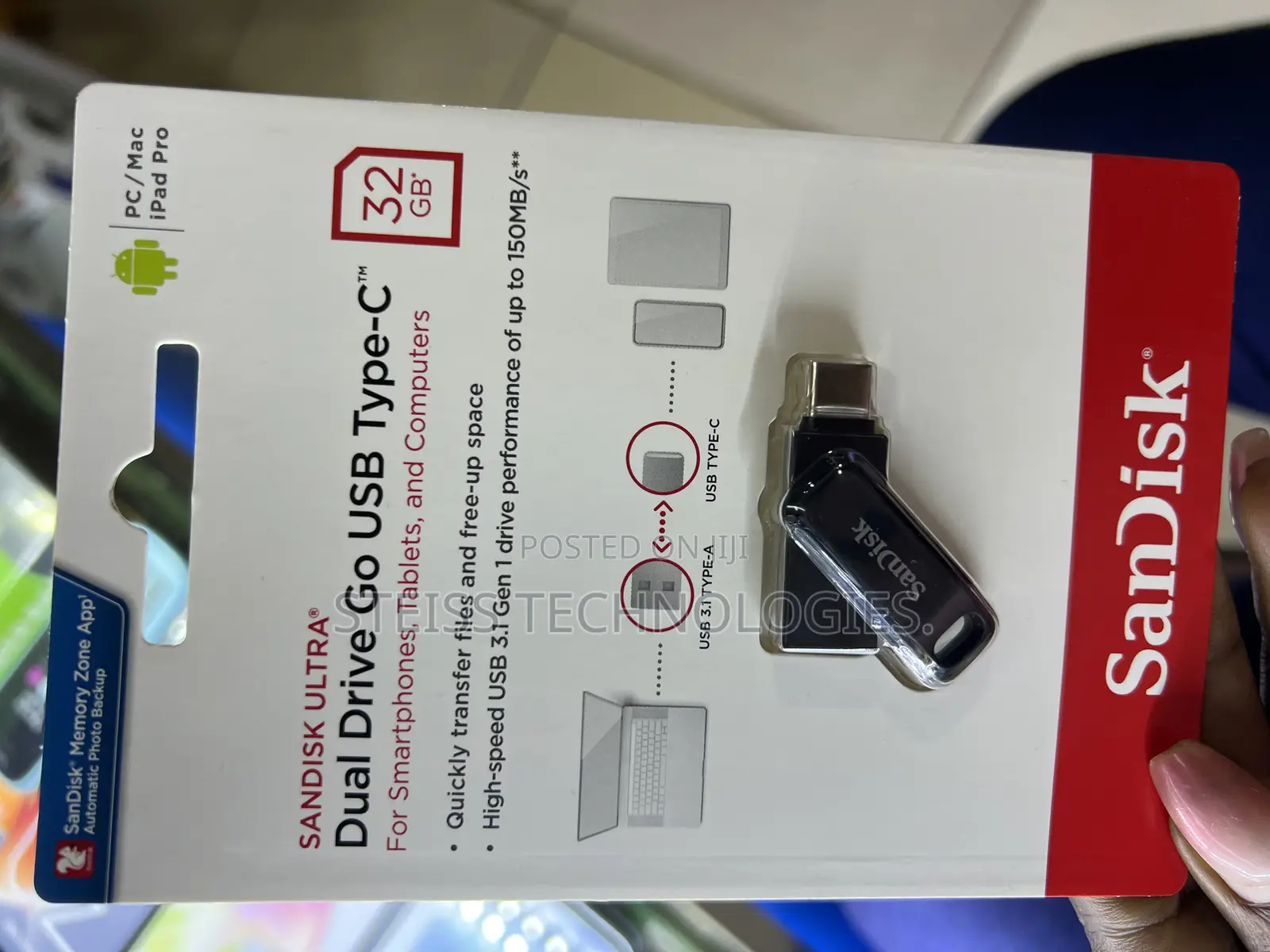32gb Type C Otg Flashdisk