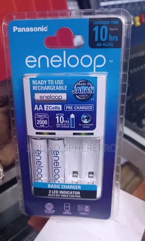 Panasonic Charger Plus 1pair Aa Batteries