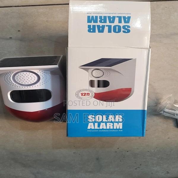 Solar Powered Motion Detector - main view