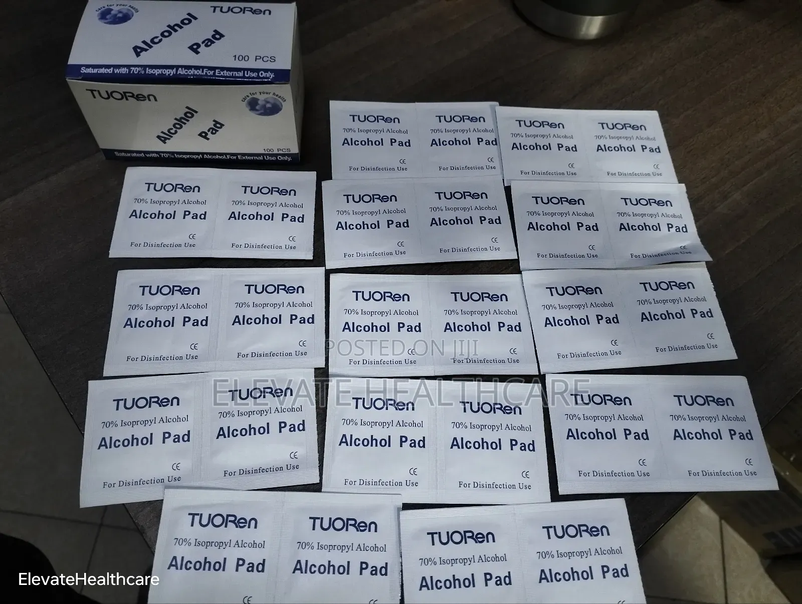 Alcohol Pad Disinfection