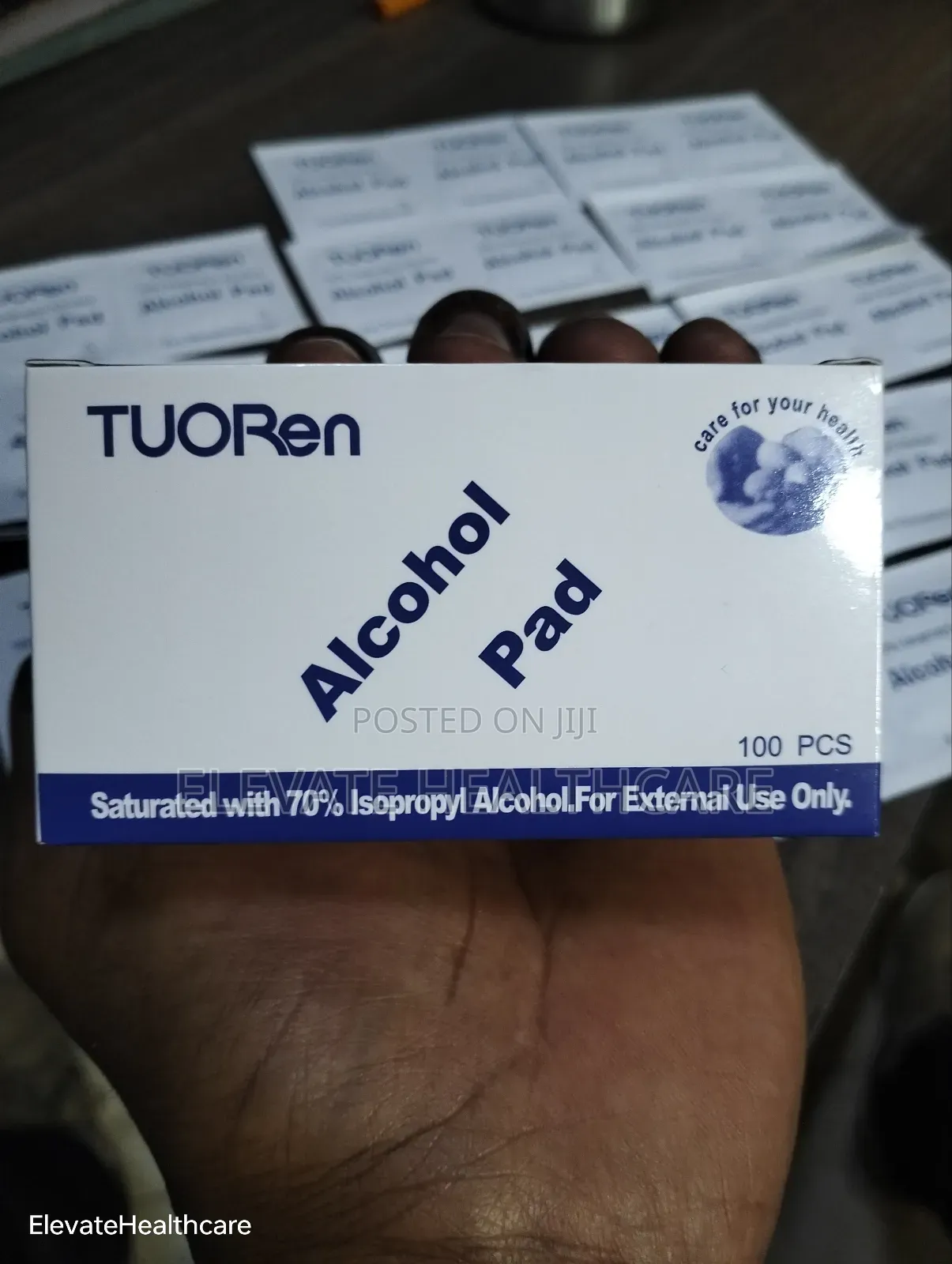 Alcohol Pad Disinfection