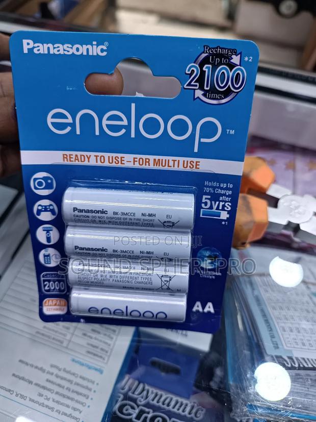 Panasonic Eneloop 4 Aa Rechargeable Batteries - main view