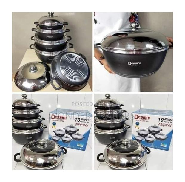 ;Dessin 10pc Cookware Black:;