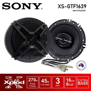 Sony Car Speaker Xplod. 6.5" Dual Cone ,270 Watts