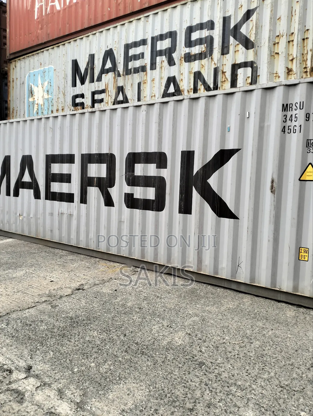 See That! 40ft Maesk Shipping Containers Available