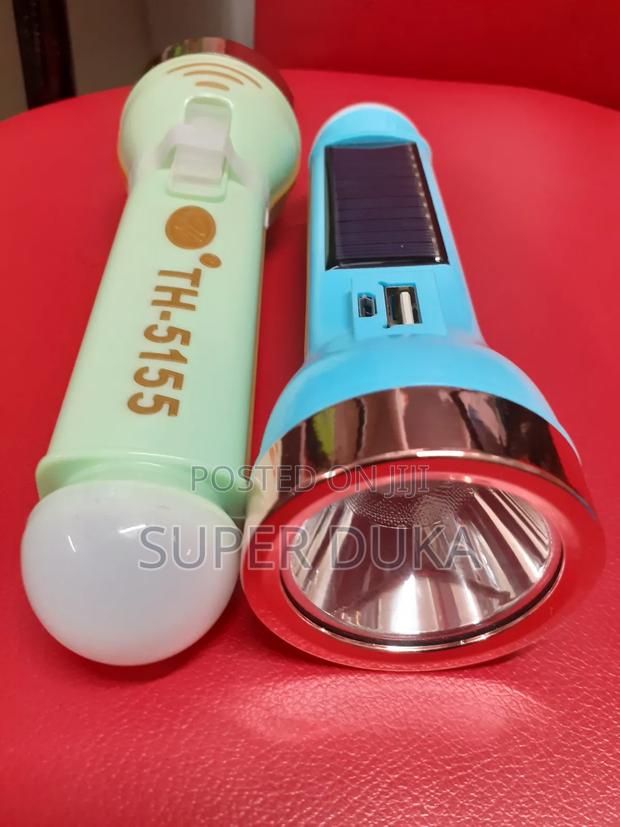 Solar Torch Th-5155.Rechargeable Light - main view