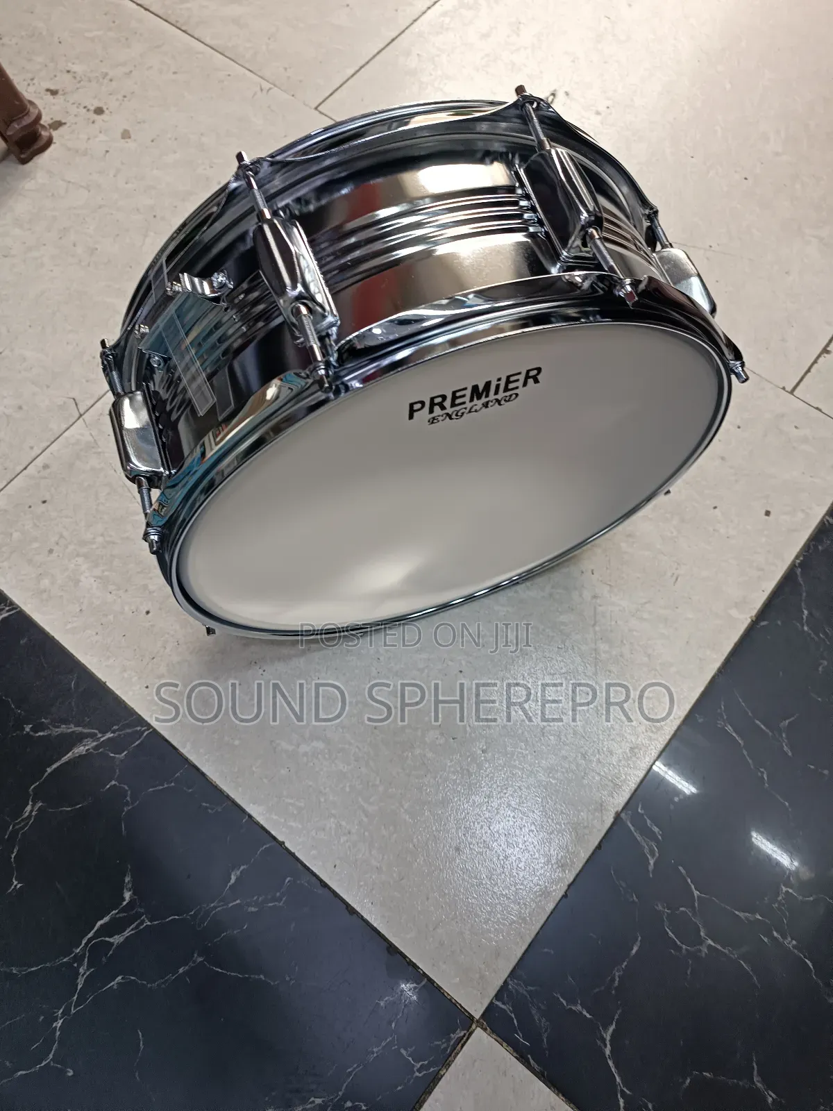 Premier Metallic Snare Drum
