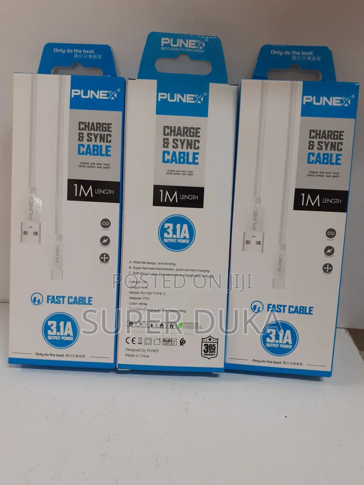 Fast Charger.Punex Data Synch Cable.3.1a Normal/ Micro Usb