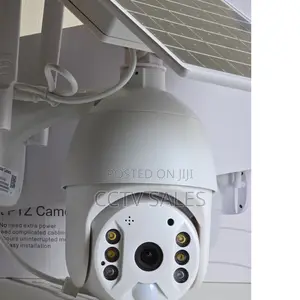 Solar Powered Wireless CCTV Cameras Metallic Casing