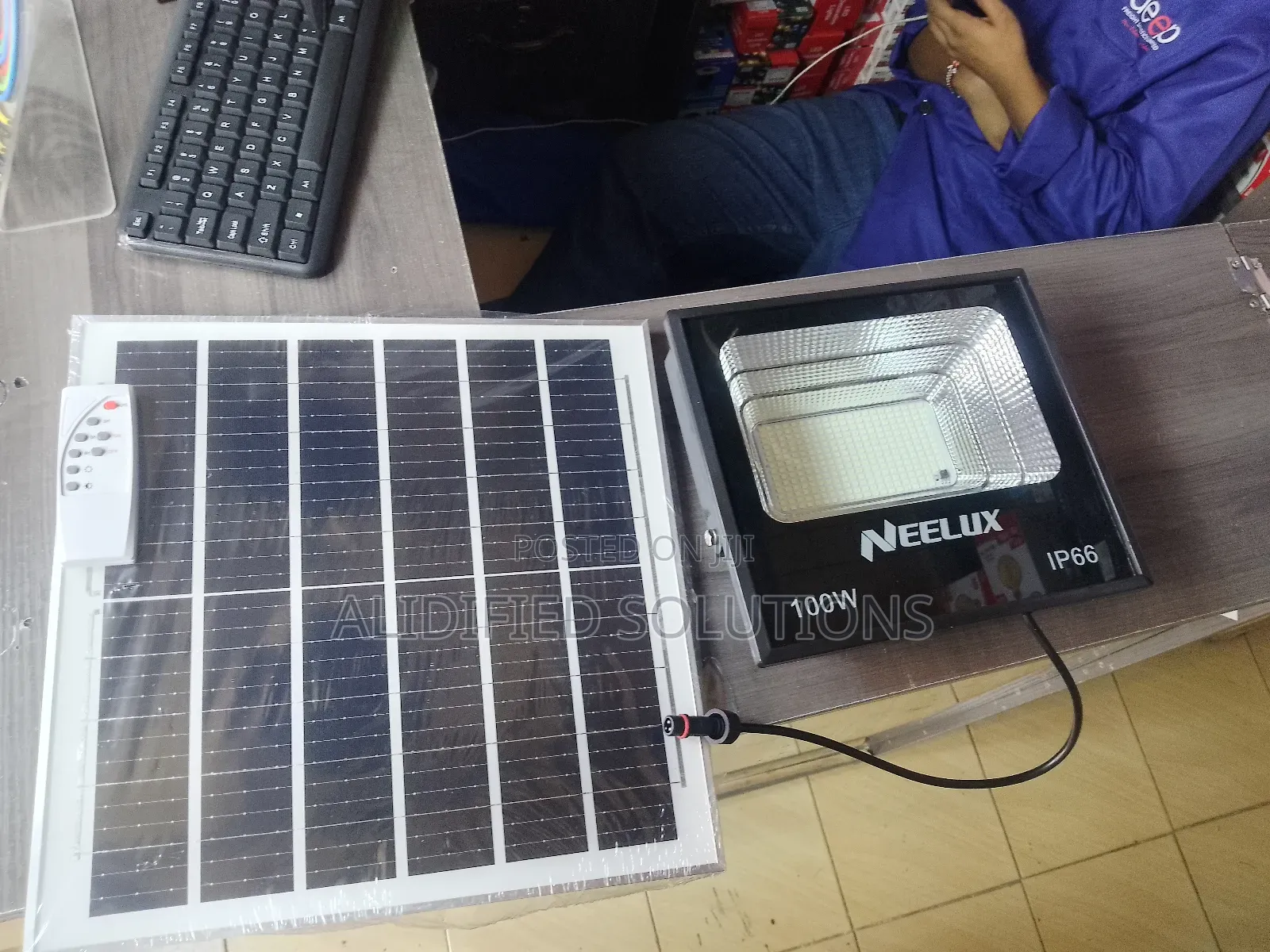 100w Solar Floodlight
