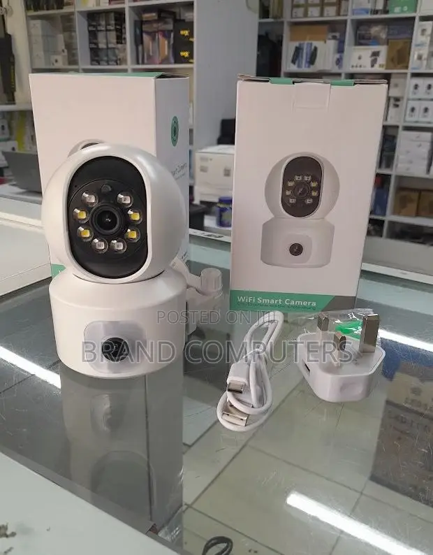 Wifi Camera Dual Lens Security Night Vision Color CCTV